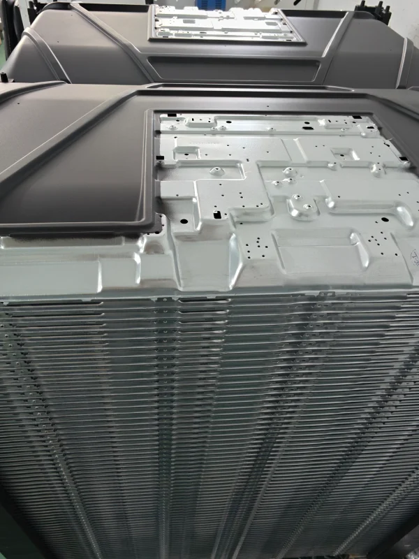 Metal TV Rear Covers (Cabinets) Prepared for Production