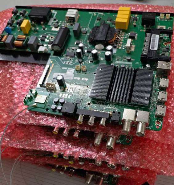 Motherboard removed for inspection