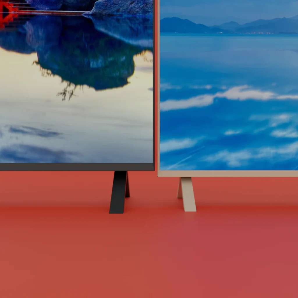 As a factory, we can help customize the TV cabinet color with spray technology(ECO Friendly spray).