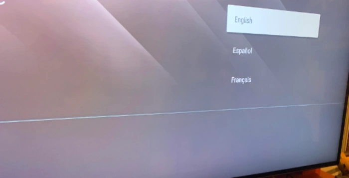 LCD screen defects - horizontla line on a lcd open cell