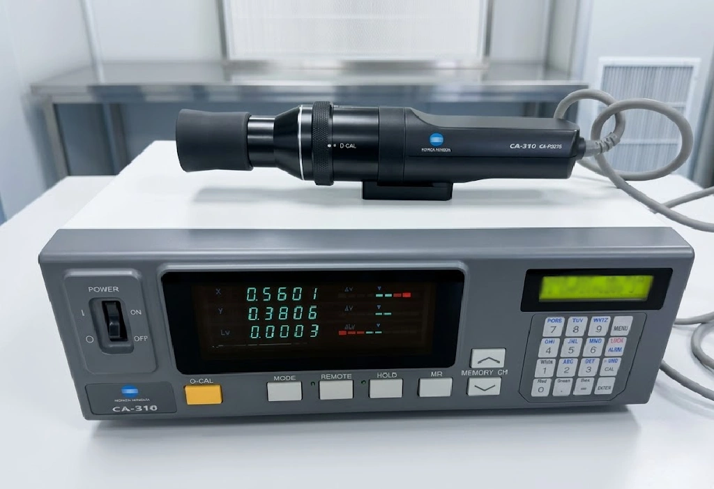 CA-310 Color Analyzer, a tool for TV/monitor to test its color gamut, brightness, etc.