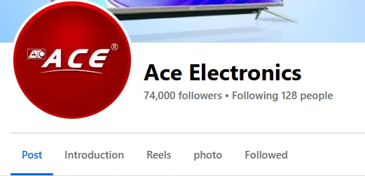 Source: ACE Electronics Official Facebook Page.