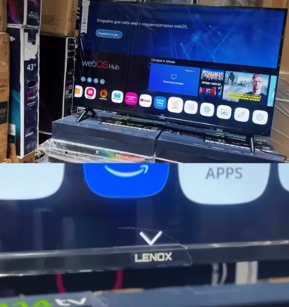 LENOX TV Brand(WEBOS Syestem) in Kazakhstan