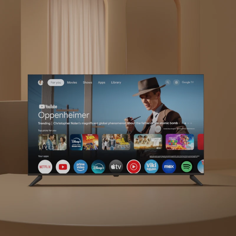 Google TV showcase